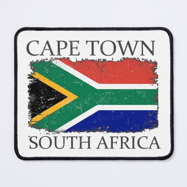 Artikelvorschau, Cape Town South Africa Flag South Africa Country Visitor entworfen und verkauft von farhanhafeez.