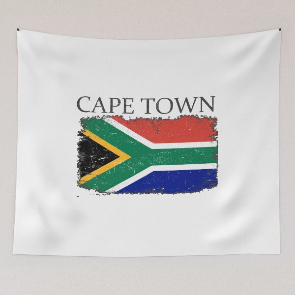 Artikelvorschau, Cape Town South Africa Flag South Africa Country Visitor entworfen und verkauft von farhanhafeez.