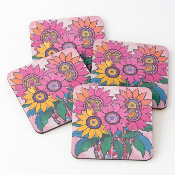 Item preview, Sunflowers in vase designed and sold by GasconyPassion.