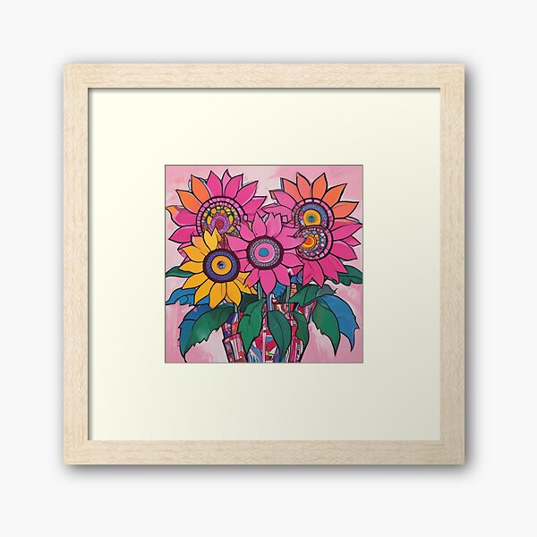 Item preview, Tournesols dans un vase designed and sold by GasconyPassion.