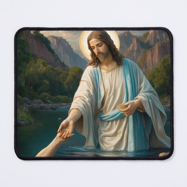 Item preview, JESUS REACHES INTO WATER designed and sold by Obinne.