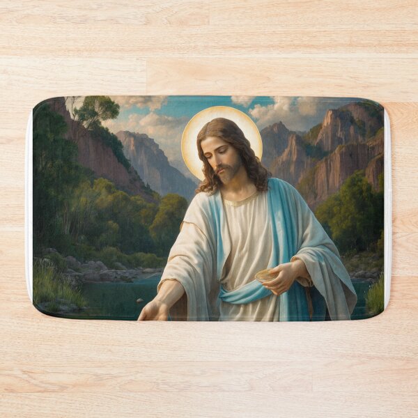 Item preview, JESUS REACHES INTO WATER designed and sold by Obinne.