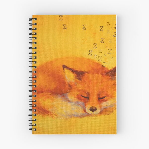 Item preview, Illustrated Sleeping Fox designed and sold by Ivanka Eldé.