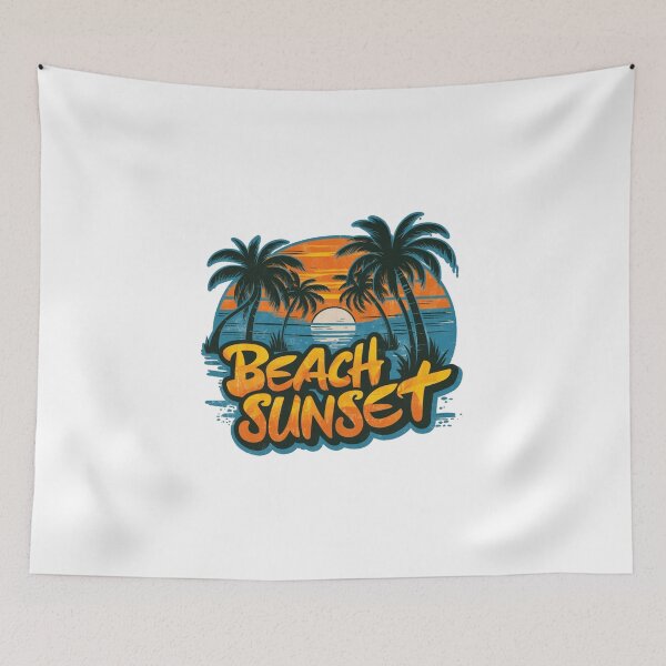 Item preview, Beach Sunset No.5 designed and sold by Gentle40Winks.
