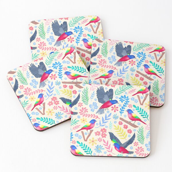 Item preview, Painted Buntings designed and sold by Tangerine-Tane.