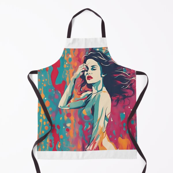 Item preview, Lady in Vibrant Hues designed and sold by sifo2024.
