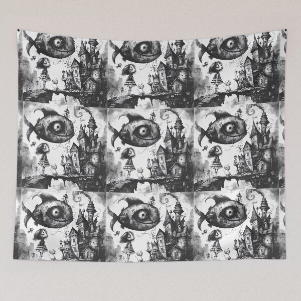 Item preview, surreal art v77 designed and sold by Stickio.