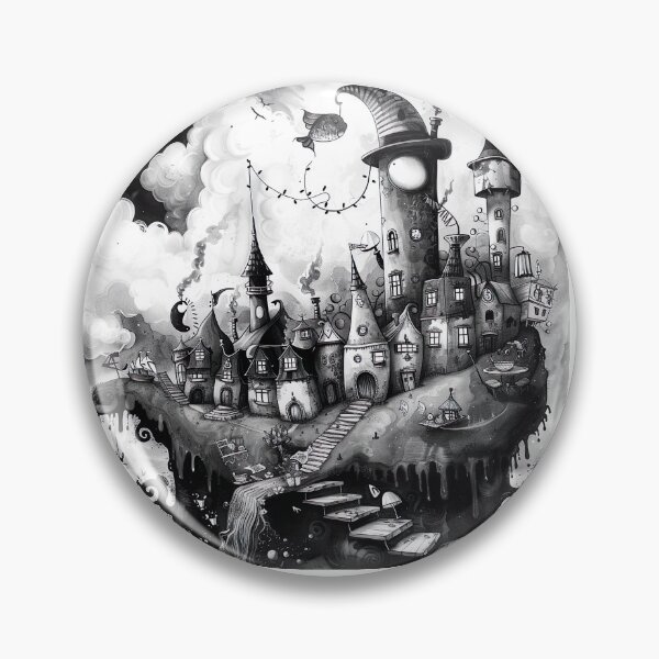 Item preview, surreal art v79 designed and sold by Stickio.