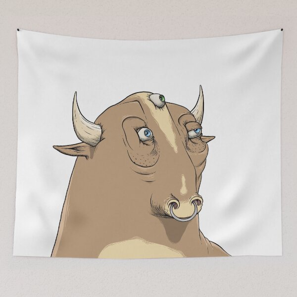 Item preview, Bull designed and sold by Toupee3000.