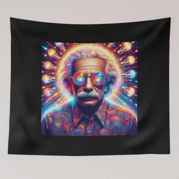 Item preview,  Albert Einstein designed and sold by sevenmountains.