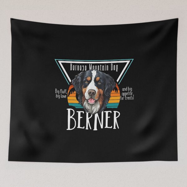 Item preview, Bernese mountain dog : big fluff, big love and big appetite for treats designed and sold by Peerless-Prime.