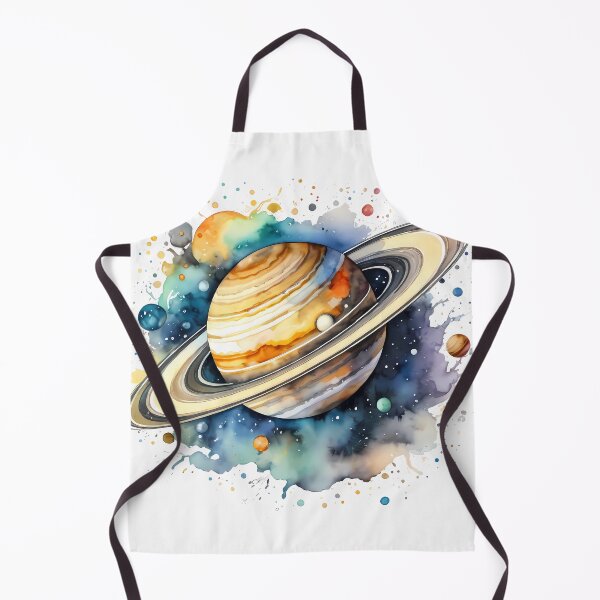 Item preview, Watercolor Saturn designed and sold by Coffee Lifestyle.