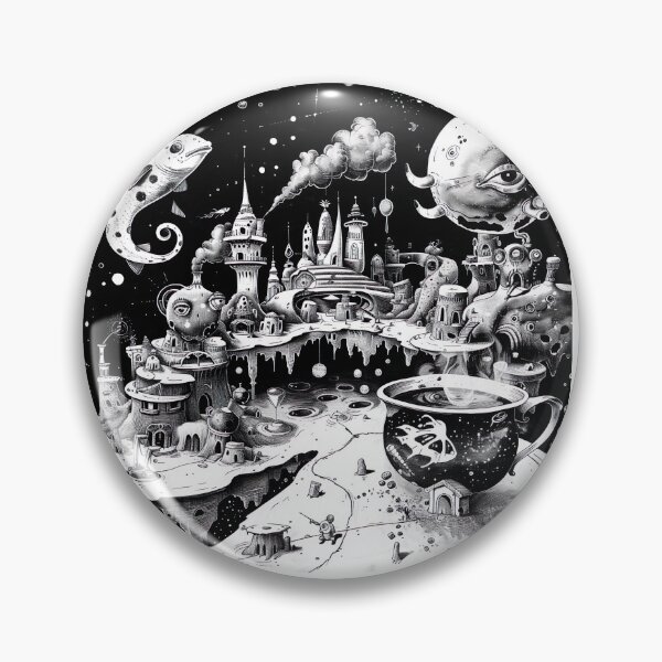 Item preview, surreal art v86 designed and sold by Stickio.