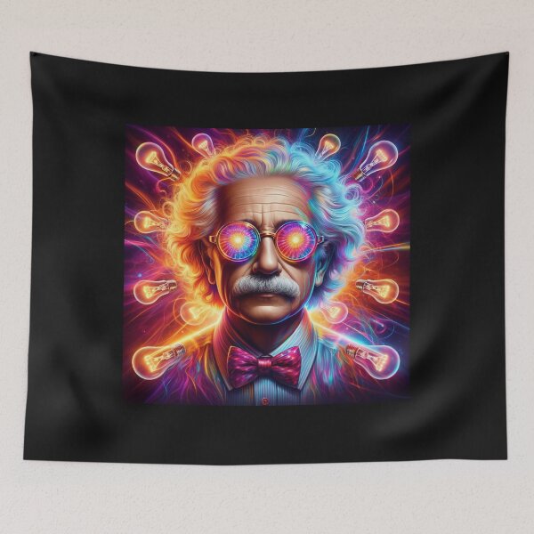 Item preview,  Albert Einstein designed and sold by sevenmountains.