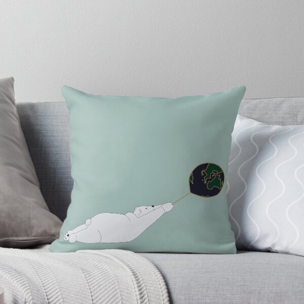 Item preview, A bear with a globe balloon designed and sold by HEERMANArt.