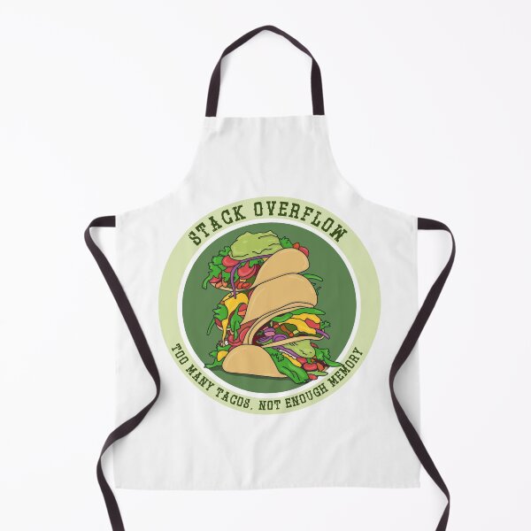 Item preview, Stack overflow - Too many Tacos, Not enough memory designed and sold by Code  Monkeys.
