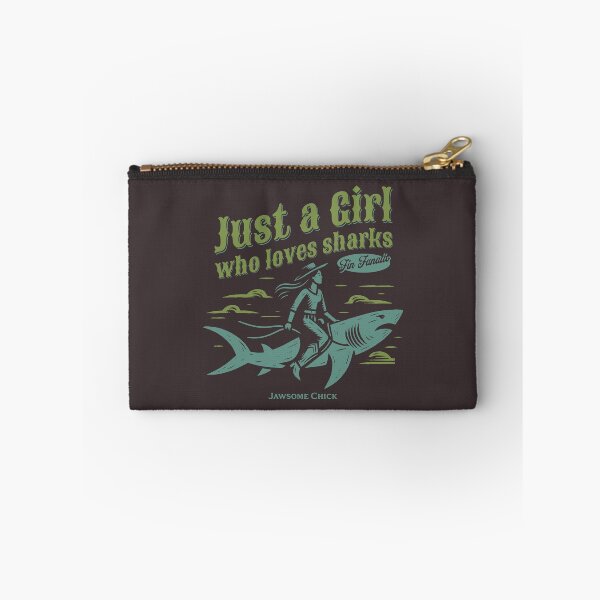 Item preview, Just a Girl who Loves Sharks designed and sold by musthavewords.