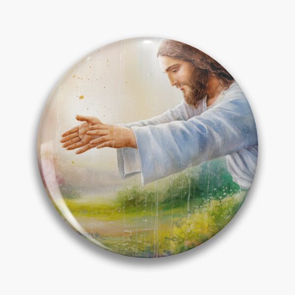 Item preview, Jesus watercolor painting.jesus hand reaching out designed and sold by Obinne.