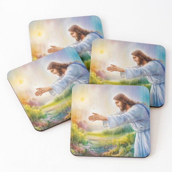 Item preview, Jesus watercolor painting.jesus hand reaching out designed and sold by Obinne.