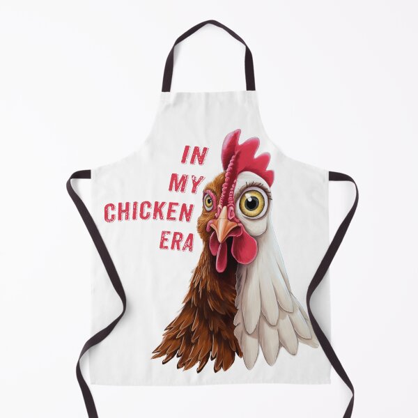 Item preview, In My Chicken Era - Quirky Hen Portrait Crazy Hen Chicken Mom Era designed and sold by BeeFay.