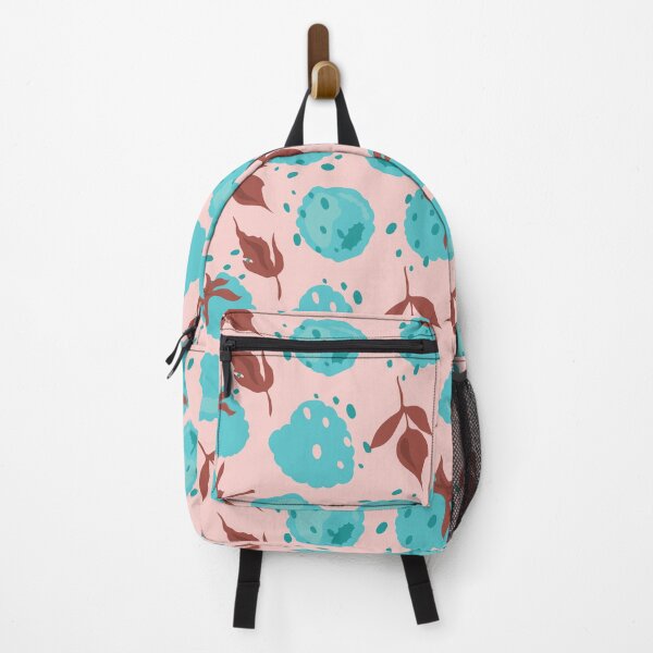 Item preview, Unusual blue mint raspberry pattern designed and sold by Deepness2023.
