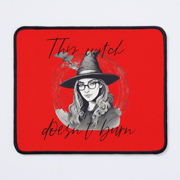 Item preview, This Witch Doesn't Burn - Feminist slogan designed and sold by Vulivoje6969.