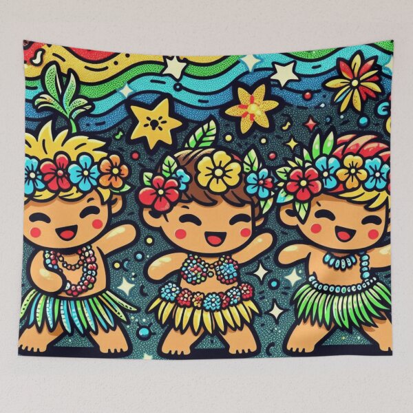 Item preview, Enchanting Hula Kids - 006 designed and sold by sagaofsilence.