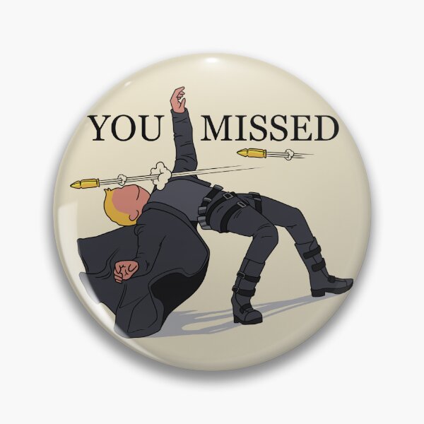 Item preview, Trump Shot You Missed designed and sold by RetroPandora.