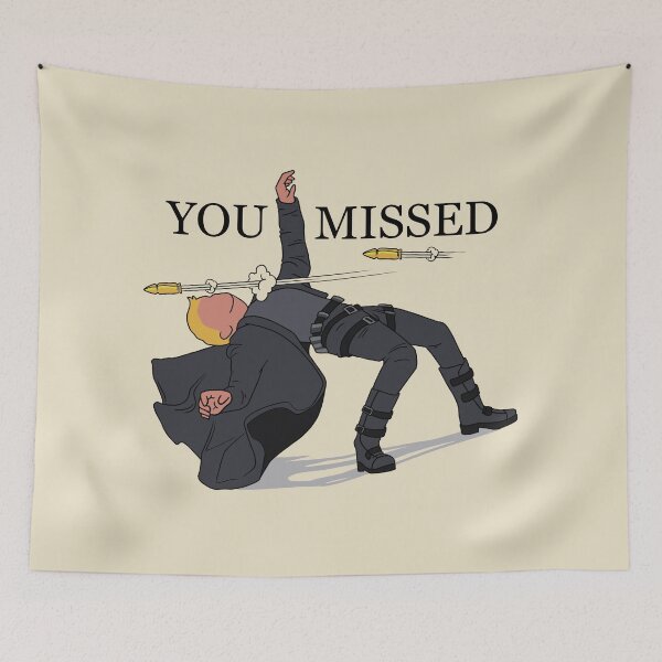 Item preview, Trump Shot You Missed designed and sold by RetroPandora.