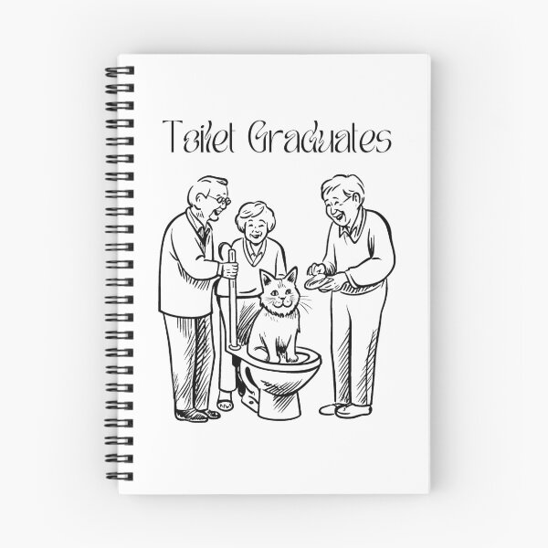 Item preview, Toilet Graduates: The Cat's Out of the Litter Box designed and sold by GorinART.