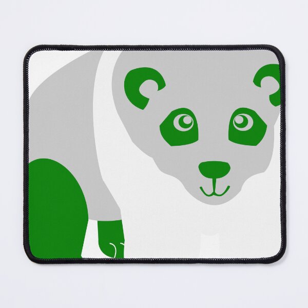 Item preview, Greyromantic Pride Flag Panda designed and sold by HarveyHandcraftsandDesigns.