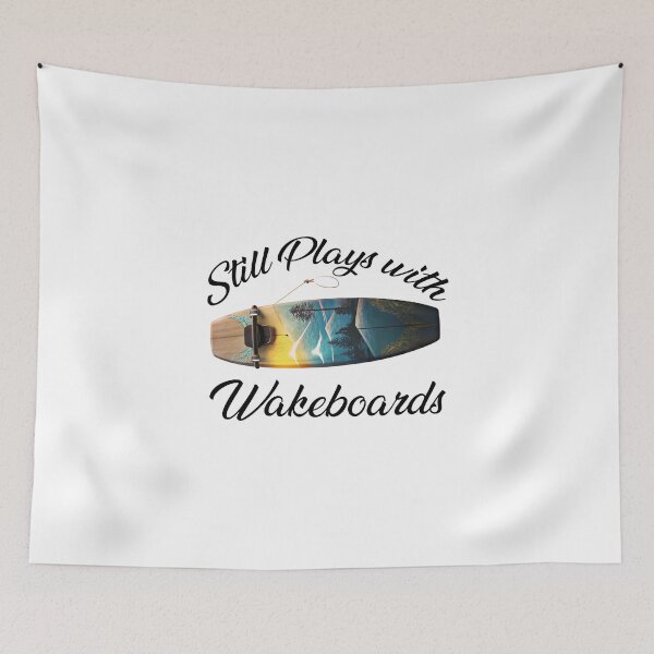 Item preview, Wakeboarding Lover - Still Plays With Wakeboards Design For Summer designed and sold by Techflare.