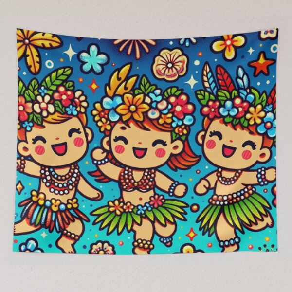 Item preview, Enchanting Hula Kids - 008 designed and sold by sagaofsilence.