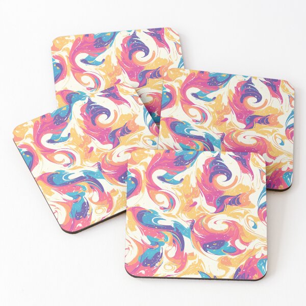Item preview, Fluid Watercolor Pattern designed and sold by Windy-market.