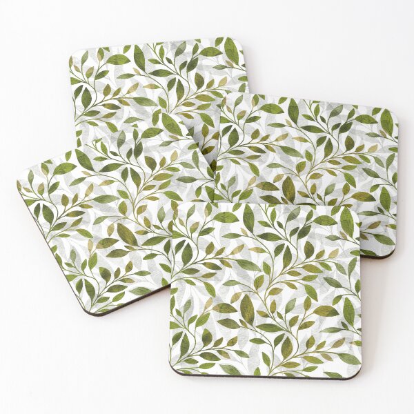 Item preview, Watercolor Lush Leaf Vines designed and sold by NancyDzines.