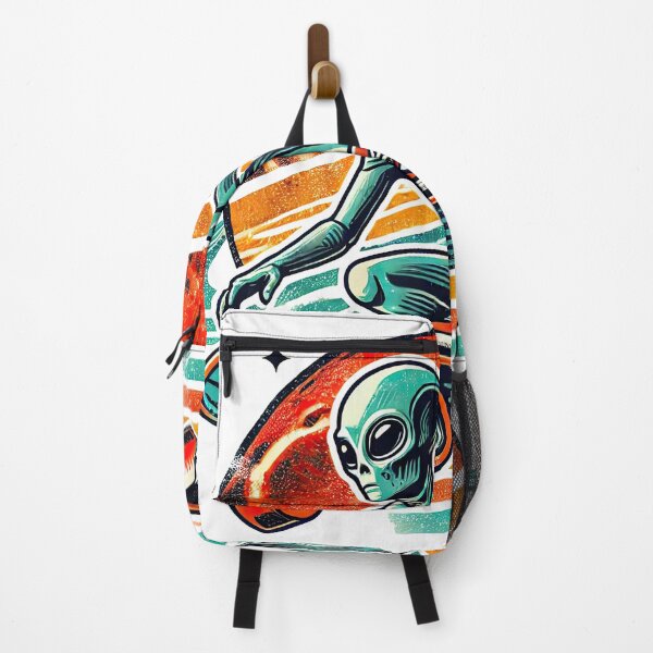 Item preview, Retro Vintage Alien Skateboarding - Nostalgic Sci-Fi Art designed and sold by KawaiiCherryPie.