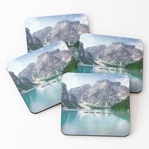 Item preview, Boats in Pragser Wildsee. Dolomites, Italy designed and sold by Stefano Orazzini.
