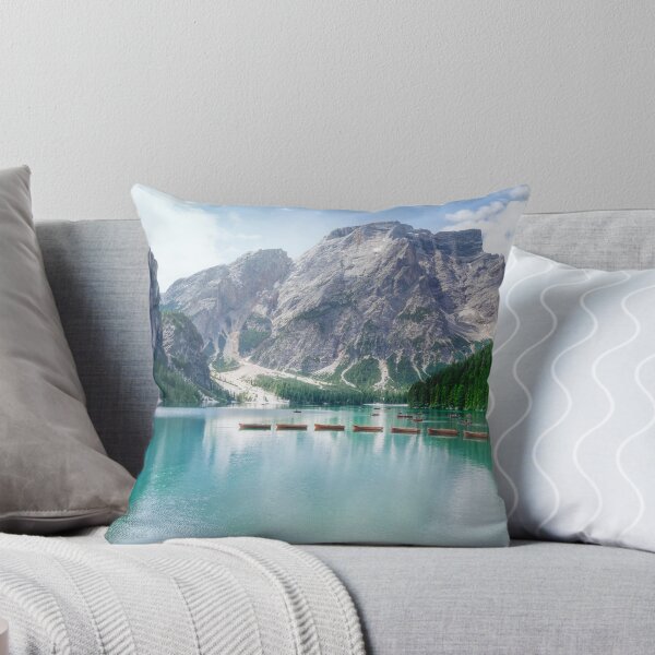 Item preview, Boats in Pragser Wildsee. Dolomites, Italy designed and sold by Stefano Orazzini.