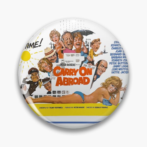 Item preview, Vintage 70s Style CARRY ON Poster Art - Carry On Abroad designed and sold by Michaelofthe80s.