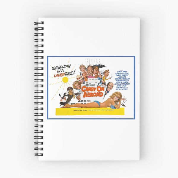 Item preview, Vintage 70s Style CARRY ON Poster Art - Carry On Abroad designed and sold by Michaelofthe80s.