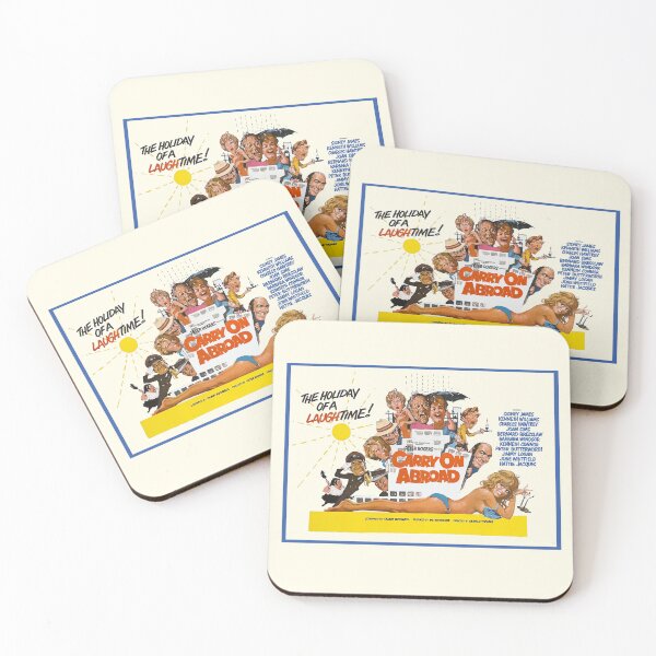 Item preview, Vintage 70s Style CARRY ON Poster Art - Carry On Abroad designed and sold by Michaelofthe80s.