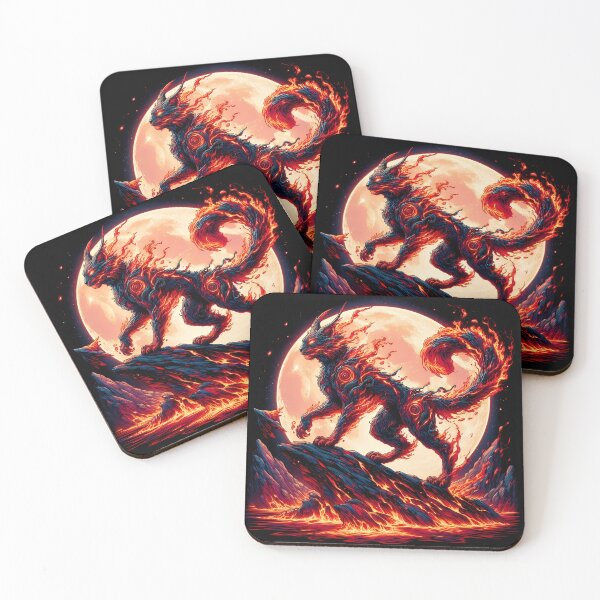 Item preview, Lava Fire Lynx, Ai Generated Art  designed and sold by ACC .
