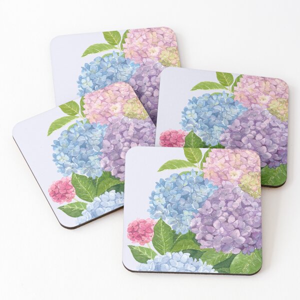 Item preview, Blooming Hydrangeas designed and sold by floweringwords.