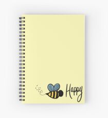 Bee Happy Spiral Notebook