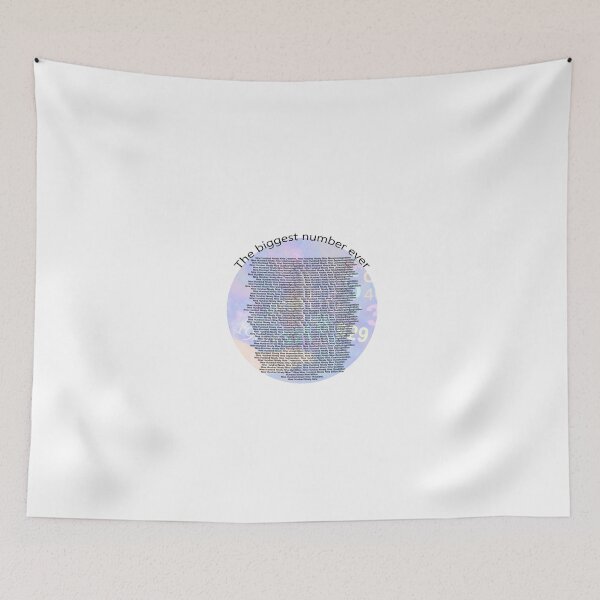 Item preview, The biggest number possible designed and sold by platypusboi.