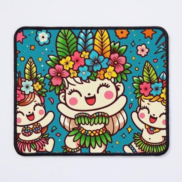 Item preview, Enchanting Hula Kids - 009 designed and sold by sagaofsilence.