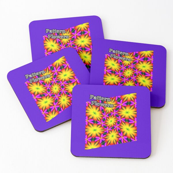 Item preview, Elegant Orange Flower Pattern designed and sold by Patternflower.
