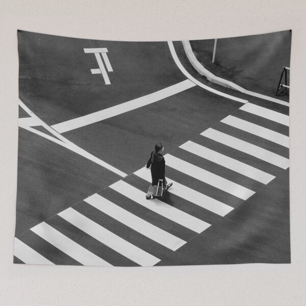 Item preview, Monochrome Pedestrian Crossing designed and sold by asun5.