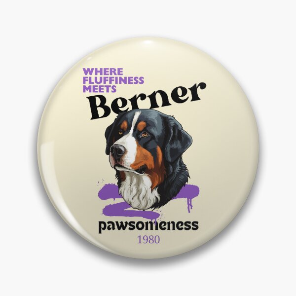 Item preview, Berner pawsomeness designed and sold by Peerless-Prime.