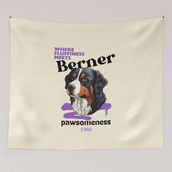 Item preview, Berner pawsomeness designed and sold by Peerless-Prime.